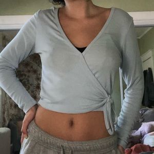 Urban outfitters tie long sleeve